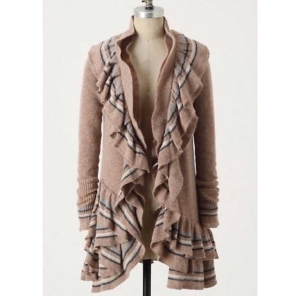 Anthropologie Sparrow Every Which Way Wool Sweater - Picture 1 of 5